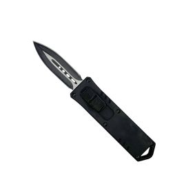 4.5" Dagger Blade Otf Knife W/ Belt Clip