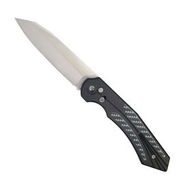 9.5" Automatic Spring Assisted Knife With Safety Lock
