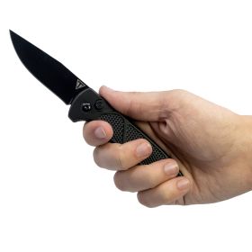 7.75" Automatic Spring Assisted Knife With Drop Point Blade