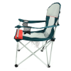 Oversized Mesh Camping Chair with Carry Bag and Cup Holders