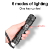 USB-Aufladbar 9900000LM Extrem Hell 5 Modi LED Taschenlampen Taktische Fackel