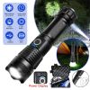 USB-Aufladbar 9900000LM Extrem Hell 5 Modi LED Taschenlampen Taktische Fackel