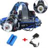 Super Bright 9900000LM Rechargeable Headlamp LED Headlight Head Torch Flashlight(Must Provide A Hazardous Materials Shipping Label For Self-pickup By