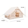 Inflatable Camping Tents with Hand Pump, Air Glamping Tents, Easy Setup Waterproof and Windproof Blow up Tent