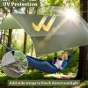 Plus Size Waterproof Camping Tarp Shelter with Detachable Side Wall