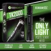 TK2000 USB Rechargeable LED Tactical Flashlight