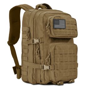 XG-MB45 - Men's Molle Military Tactical Backpack (45 Liter) (Color: Khaki)
