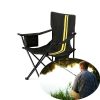 Folding Camping Chair with Side Pocket for Fishing/Beach/Picnic