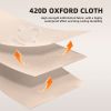 8 m ² Inflatable Tents for Camping, Blow Up Tent with Hand Pump, Easy Setup InflatableTent 4 Season Tent