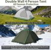 4-Person 4-Season Waterproof Camping Tent