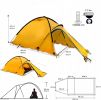 4 Season Mountaineering Tent for 2 Person - Alpine-Ready Waterproof Shelter, Extreme Weather Rated