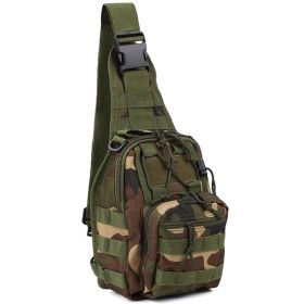 EDC Tactical Sling Chest Bag (5 Liter) (Color: Jungle Camo)