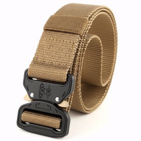 Men's Tactical Utility Belt with Quick-Release Buckle - XG-TB1 (Color: Khaki)