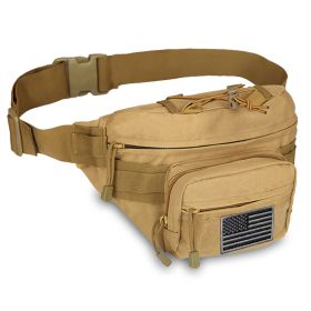 EDC Hunting Tactical Fanny Pack (Color: Tan)